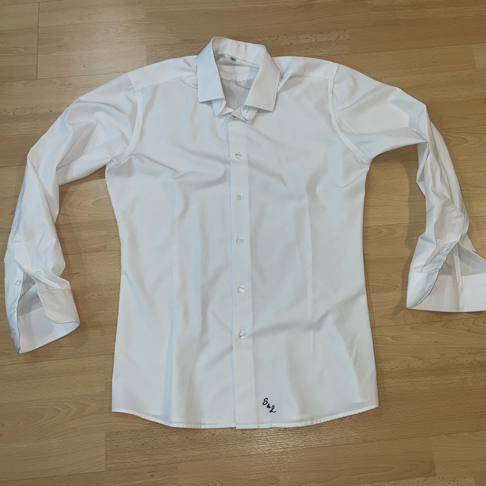 “The Springer” white dress shirt State And Liberty size Medium
